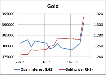 Gold Open Interest 20062014