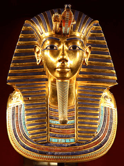 Tutankhamuns death mask